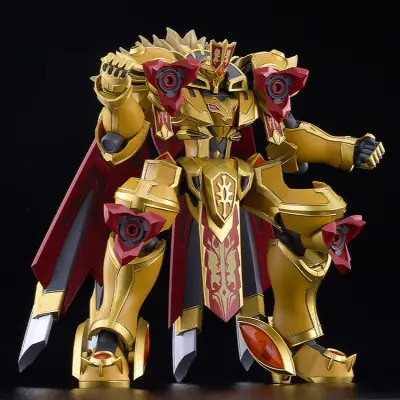 Maquette knights magic goldleo moderoid model kit